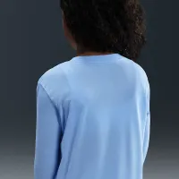 Nike Sportswear Big дитячі Long-Sleeve футболка блакитний
