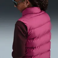 Nike Sportswear All Day Play Big детские Therma-FIT Loose-Fit Puffer Vest цвет фиолетовый