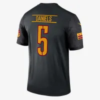 Jayden Daniels Washington Commanders чоловічі Nike Dri-FIT NFL Legend Jersey колір чорний