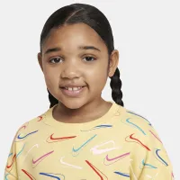 Nike Swoosh Little детские Top Yellow