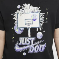 Nike Toddler Palm Tree Hoop JDI футболка цвет черный