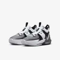 Nike LeBron Witness 7 Big детские баскетбольные Кроссовки цвет белый
