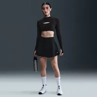Nike One женская Dri-FIT юбка цвет черный