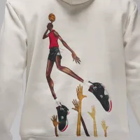 Nike Jordan Artist Series By Darien Birks чоловічі Fleece Толстовка з капюшоном колір білий