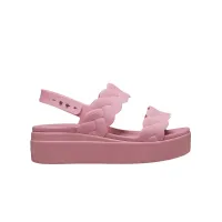 Шльопанці Crocs Brooklyn Woven Low Wedge 209977-6XX - Рожеві