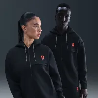 Nike Sabrina Dri-FIT Loose Full-Zip баскетбольные Толстовка с капюшоном цвет черный