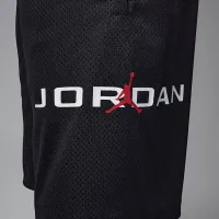 Nike Jordan Dri-FIT Big дитячі Baseline Mesh шорти колір чорний