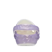 Шлёпанцы Crocs Classic Iridescent Geometric Clog 209841-100 - Фиолетовые