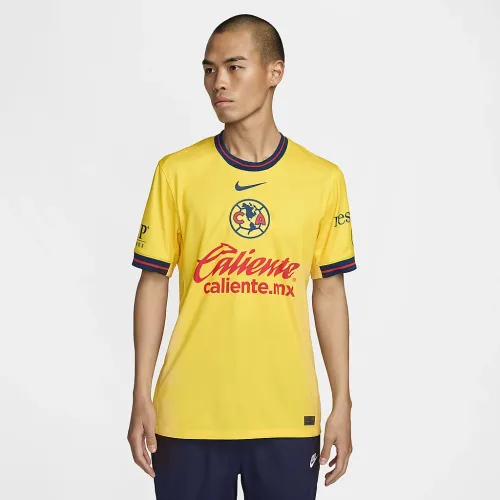 Club Америка 2024/25 Stadium Home мужские Nike Dri-FIT Soccer Replica Jersey Yellow