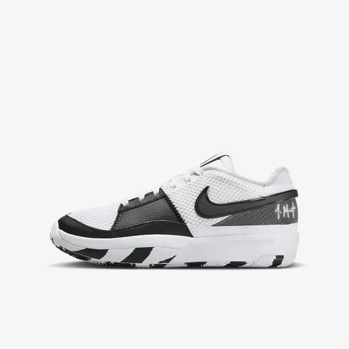 Nike Ja 1 Big дитячі баскетбольні Кросівки колір білий