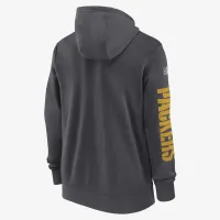цвет зеленый Bay Packers Sideline Team Issue Club мужские Nike NFL Pullover Толстовка с капюшоном цвет серый
