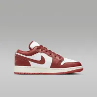 Nike Air Jordan 1 Low SE Big дитячі Кросівки колір білий