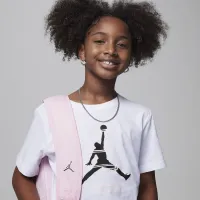 Nike Air Jordan 11 Vertical Neo Tee Big Kids футболка цвет белый