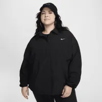 Nike Sportswear Essential жіноча оверсайз UV Woven Coaches' Куртка (великі розміри) колір чорний