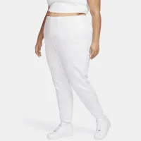 Nike Sportswear Chill Terry женская Slim С высокой Талией French Terry Sweatpants (большие размеры) цвет коричневый
