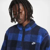 Nike Club мужские Winterized Half-Zip синий