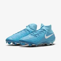 Nike Phantom Luna 2 Elite FG High-Top футбольні бутси блакитний