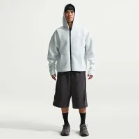 Nike Tech мужские Fleece Full-Zip Толстовка с капюшоном цвет белый