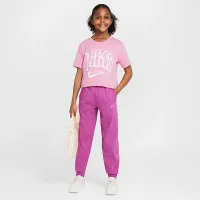 Nike Sportswear Big детские футболка Pink