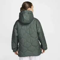 Nike Sportswear Essential женская Quilted Anorak Куртка цвет зеленый