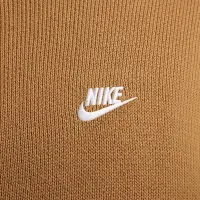 Nike Club чоловічі Crew-Neck Sweater колір коричневий