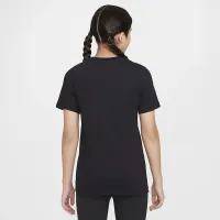 Nike Big детские волейбольные футболка цвет черный