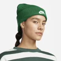 Nike Peak Tall Cuff Futura Beanie колір зелений