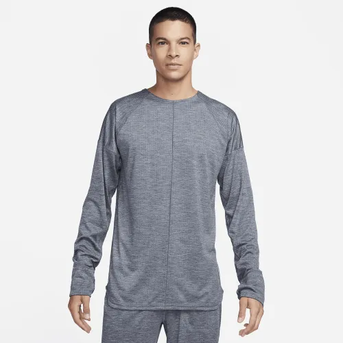 Nike Yoga мужские Dri-FIT Crew Top цвет серый