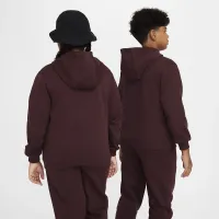Nike Sportswear Club Fleece Big дитячі Pullover Толстовка з капюшоном (Extended Size) колір червоний