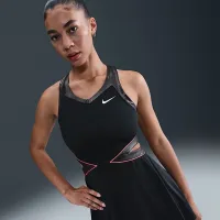NikeCourt Slam женская Dri-FIT Tennis Костюм цвет черный