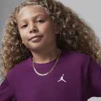 Nike Jordan Little детские Enchantment Script футболка цвет красный