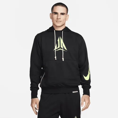 Nike Ja Standard Issue мужские Dri-FIT Pullover баскетбольные Толстовка с капюшоном цвет черный