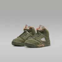 Nike Jordan 5 Retro Little дитячі Кросівки колір зелений