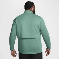 Nike Tour мужские 1/2-Zip для гольфа Top цвет зеленый