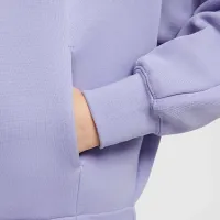 Nike Sportswear Tech Fleece Girls' оверсайз Толстовка с капюшоном цвет фиолетовый