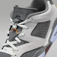 Nike Air Jordan 6 Retro Low x PSG чоловічі Кросівки колір сірий