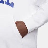 Nike Club Fleece чоловічі Pullover Толстовка з капюшоном колір білий