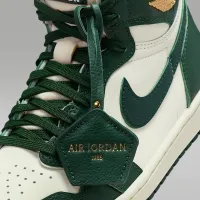 Nike Air Jordan 1 Retro High OG женская Кроссовки цвет коричневый