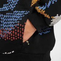 Nike Sportswear Club Big дитячі Fleece Толстовка з капюшоном колір чорний