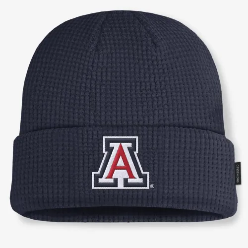 Arizona Wildcats Sideline Terra мужские Nike College Cuffed Beanie синий