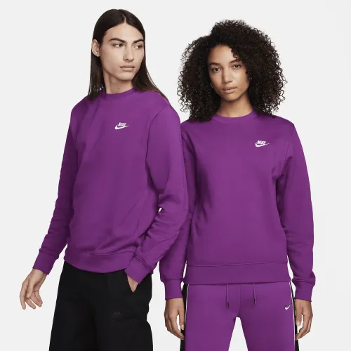 Nike Sportswear Club Fleece чоловічі Crew колір фіолетовий