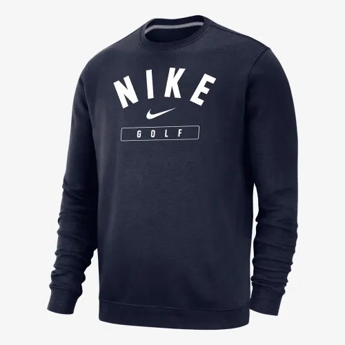Nike для гольфу чоловічі Crew-Neck світшот блакитний