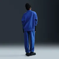 Nike Sportswear Phoenix Fleece женская оверсайз 1/4-Zip свитшот синий