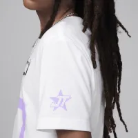 Nike Jordan Tatum Big дитячі JT Painting Graphic футболка колір білий