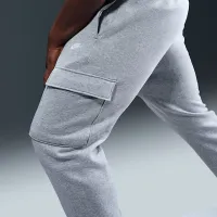 Nike Club мужские Fleece Cargo Pants цвет серый