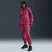 Nike Sportswear Tech Fleece женская Mid-Rise Joggers цвет фиолетовый