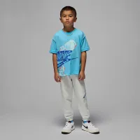 Nike Jordan Little дитячі Reissue футболка блакитний