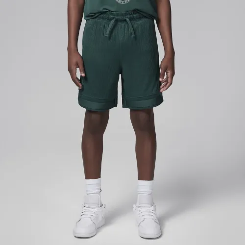 Nike Jordan MJ Advanced Sport Big детские Dri-FIT Statement Diamond шорты цвет зеленый