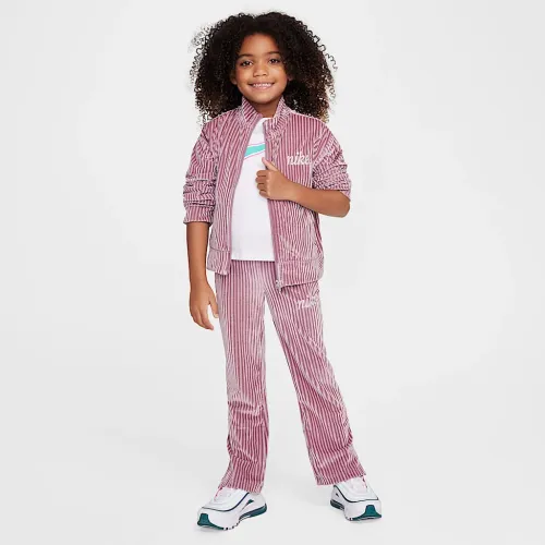 Nike Little дитячі 2-Piece Cozy Rib Track комплект колір фіолетовий