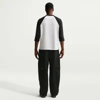 Nike Sportswear Club чоловічі 3/4-Sleeve Raglan Top колір чорний